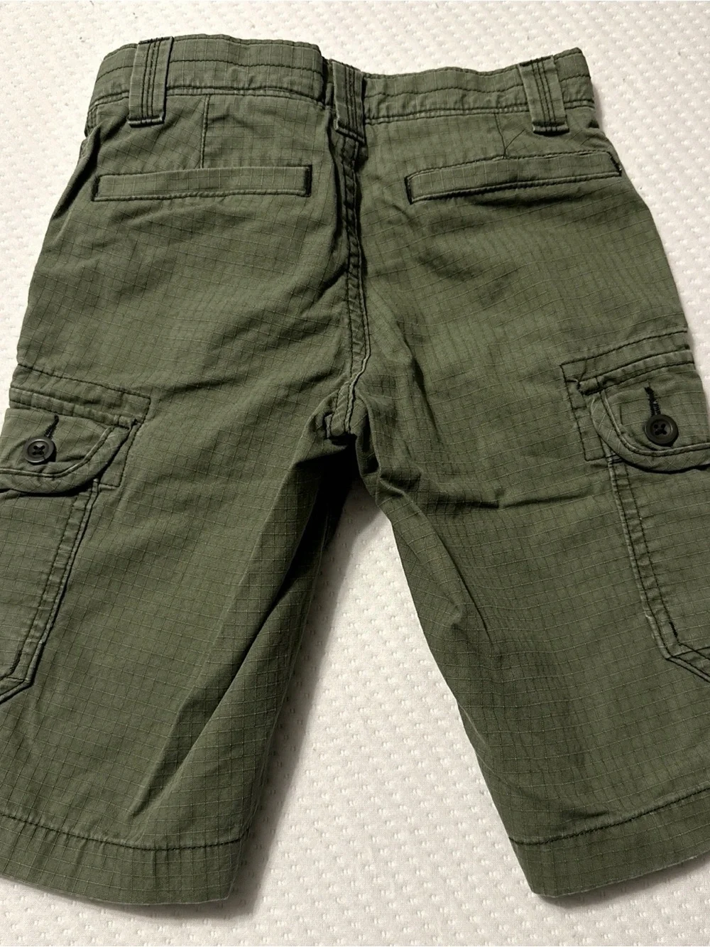 Lands' End Olive Green Cargo Shorts for Kids